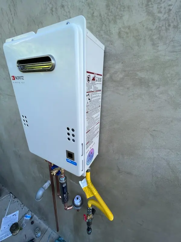 Tankless water heater installation for Kochville homes